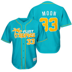 custom flint tropics baseball jersey green for men