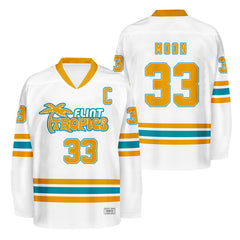 custom flint tropics hockey jersey white for men