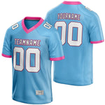 Custom Miami Vice Light Blue Football Jersey for Men/Youth thumbnail