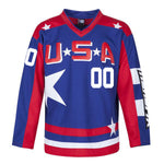 Custom Mighty Ducks D2 Team USA Hockey Jersey thumbnail