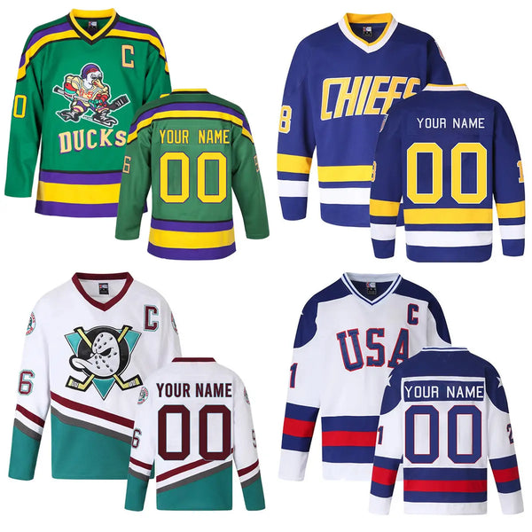 custom name hockey jerseys