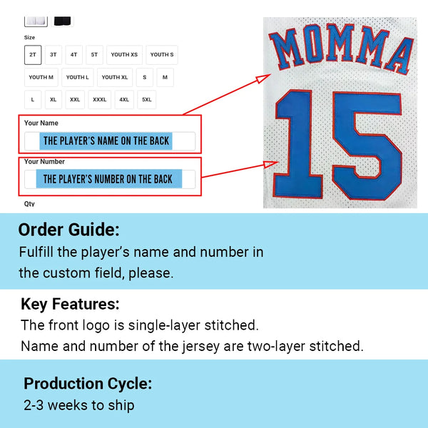 Guide on how to order custom Space Jam jerseys: buying instructions, key features, and production cycle