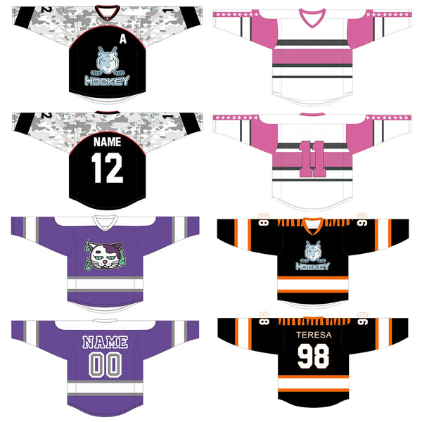 Custom Sublimation Hockey Jerseys