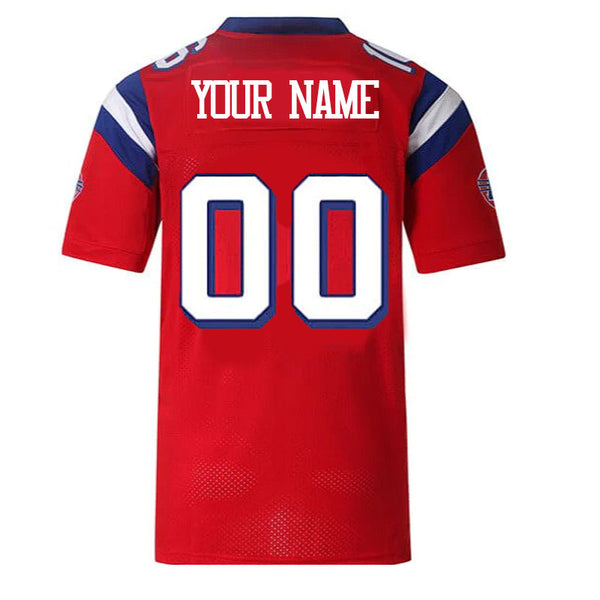 custom the replacements shane falco red football jersey