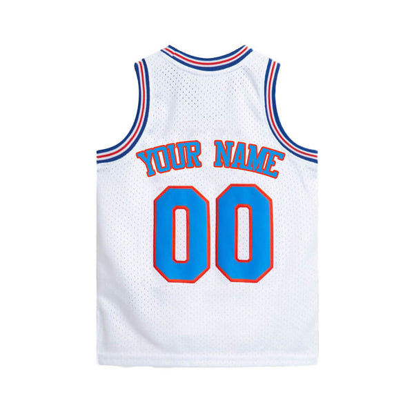 Youth Custom Space Jam Tune Squad Basketball Jersey for Youth/Kids/Toddler