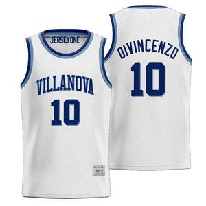 Donte DiVincenzo Villanova Jersey #10 | College Basketball Jersey