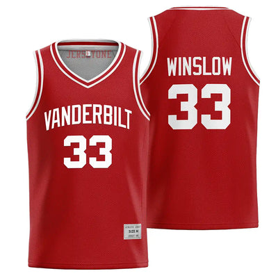 Eddie Winslow Vanderbilt Jersey 33 | Family Matters Basketball Jersey