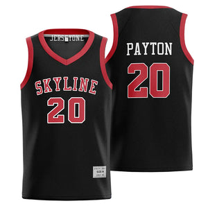 Gary Payton High School Jersey #20 | Skyline College Basketball Jersey