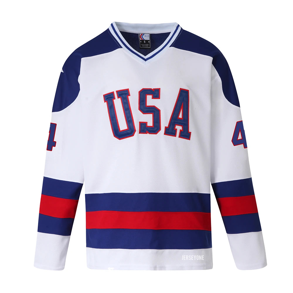 Gary Ross #4 1980 Team USA Hockey Jersey | Miracle on Ice Sweater