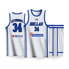Giannis Antetokounmpo Greece National Team Jersey