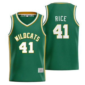 Glen Rice High School Jersey #41 | Wildcats Basketball Jersey