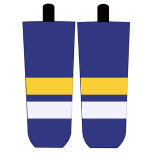 Custom Hanson Brothers Charlestown Chiefs Hockey Socks
