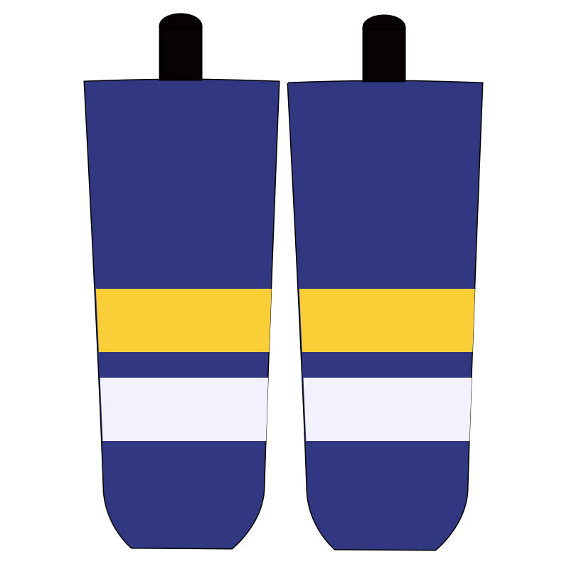 Custom Hanson Brothers Charlestown Chiefs Hockey Socks
