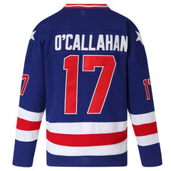 Jack O'Callahan #17 1980 olympic team usa hockey apparel back