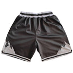 Mountain Printed Streetwear Basketball Shorts with Zipper Pockets thumbnail