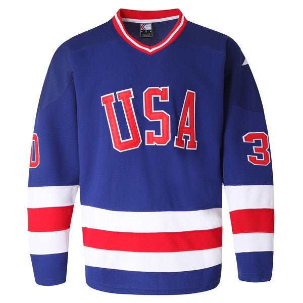 Jim Craig #30 1980 olympic team usa hockey apparel front