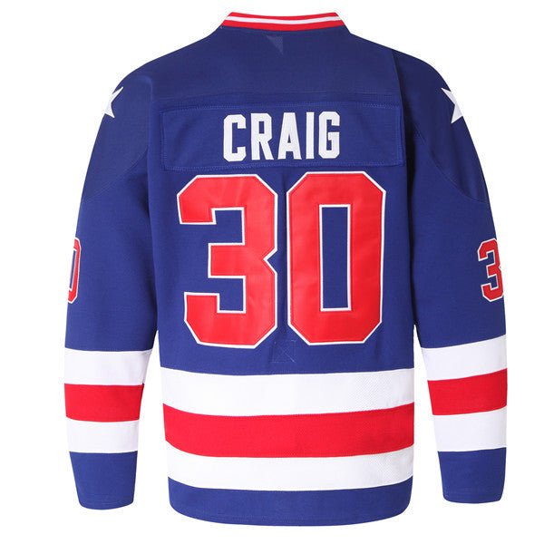 Jim Craig #30 1980 olympic team usa hockey apparel back