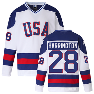 John Harrington Jersey - 1980 Team USA Hockey | Miracle on Ice