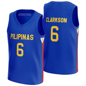 Jordan Clarkson Philippines Jersey 6 | Authentic Blue Filipino Jersey