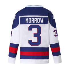 Ken Morrow #3 Vintage 1980 US Olympic Hockey Jersey