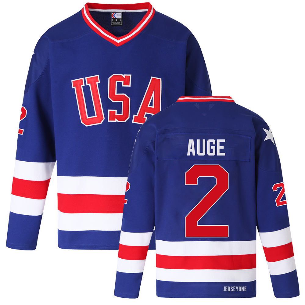 Les Auge #2 1980 Team USA Hockey Jersey | Miracle On Ice