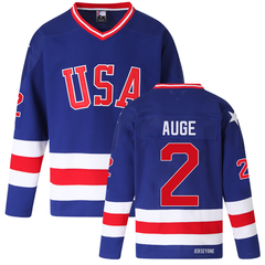 Les Auge #2 1980 Team USA Hockey Jersey | Miracle On Ice