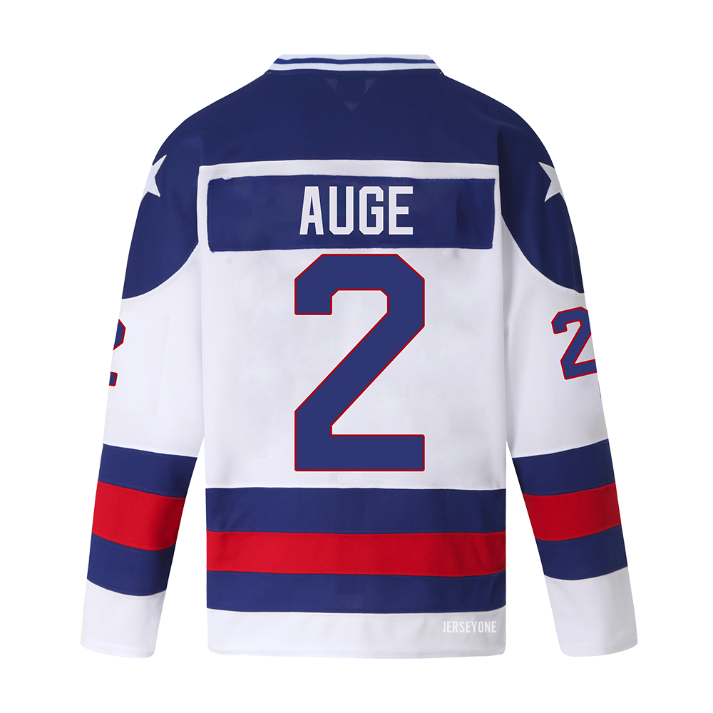 Les Auge #2 1980 Team USA Hockey Jersey | Miracle On Ice