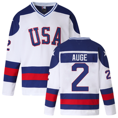 Les Auge #2 1980 Team USA Hockey Jersey | Miracle On Ice