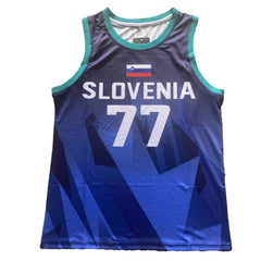 Luka Doncic Slovenia Euroleague #77 Jersey