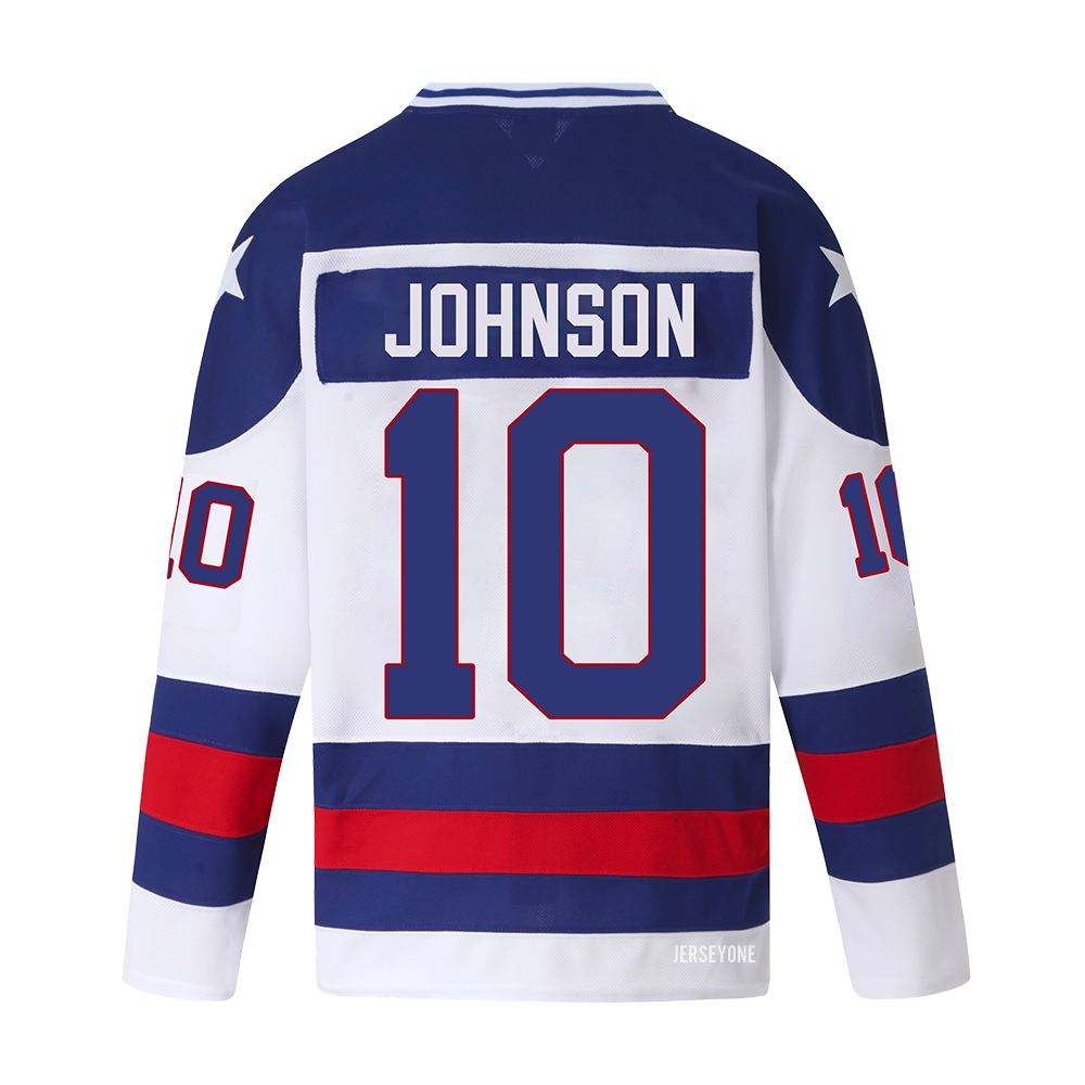Mark Johnson 1980 USA Hockey Team Jersey #10
