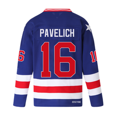 Men's Mark Pavelich Miracle on Ice USA Jersey #16