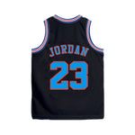 black Michael Jordan 23 Space Jam Tune Squad Jersey for Youth/Kids/Toddler thumbnail