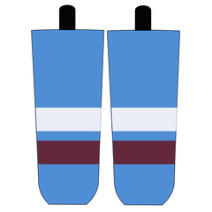 Custom Mighty Ducks Minnesota Waves Hockey Socks