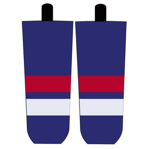 Custom Mighty Ducks Team Usa Hockey Socks