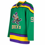 mighty ducks adam banks youth jersey  3-4 view for youth thumbnail