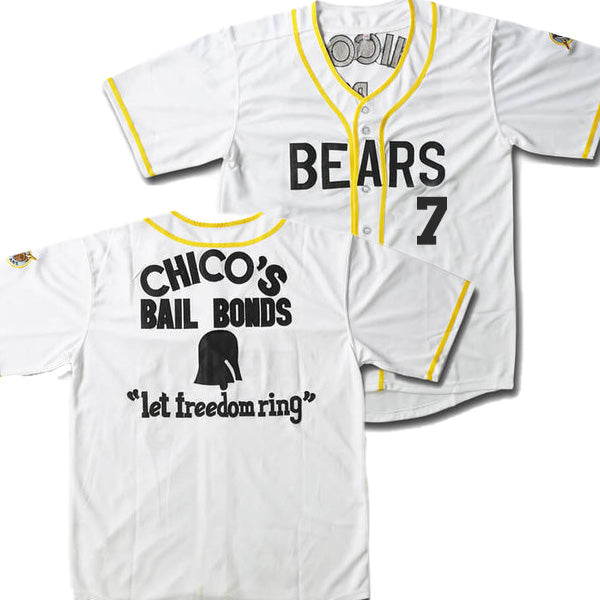 Men's Miguel Agilar #7 Bad News Bears Replica Jersey