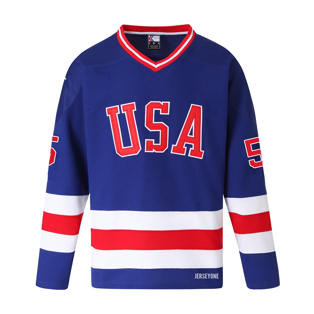 Mike Ramsey USA Jersey #5 - Miracle on Ice