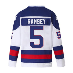 Mike Ramsey USA Jersey #5 - Miracle on Ice