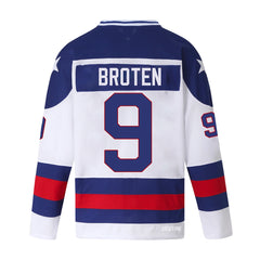 Neal Broten 1980 Olympics Hockey Jersey #9