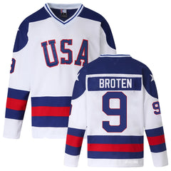 Neal Broten 1980 Olympics Hockey Jersey #9