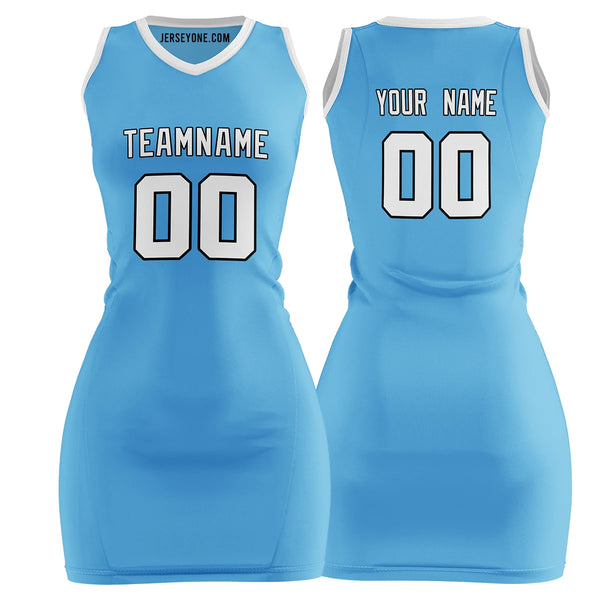 Custom North Carolina Basketball Jersey Dress for Women