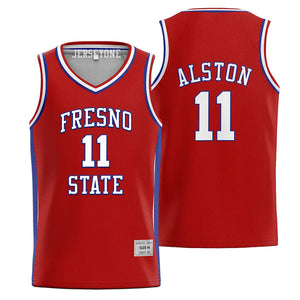 Rafer Alston Fresno State Jersey #11 | College Basketball Jersey