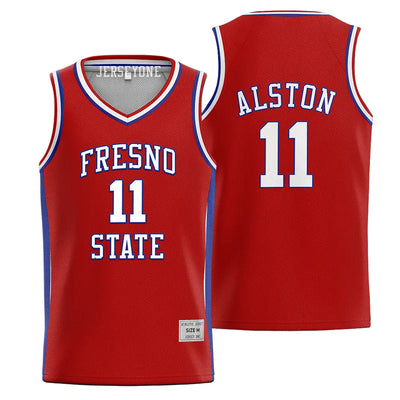 Rafer Alston Fresno State Jersey #11 | College Basketball Jersey