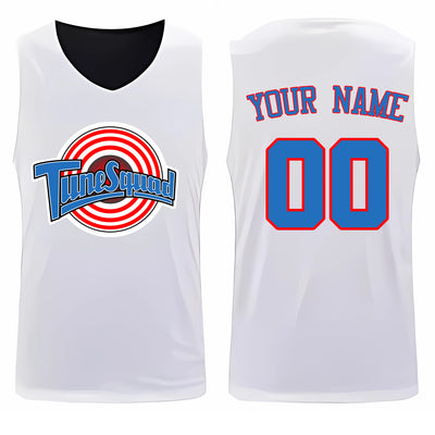 Custom Space Jam Reversible Jersey - Tune Squad Basketball Jersey