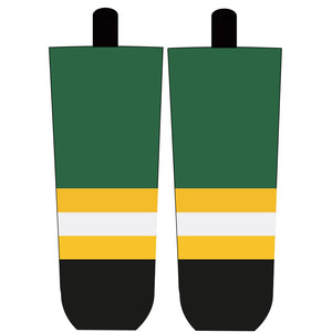 Custom Ross Rhea St John's Shamrocks Hockey Socks