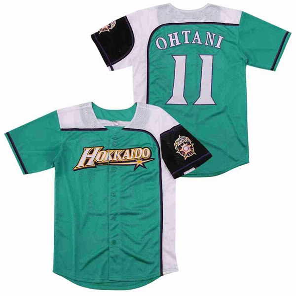 Hokkaido Ohtani 11 Baseball jersey