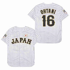 shohei ohtani 2023 wbc samurai japan baseball jersey white
