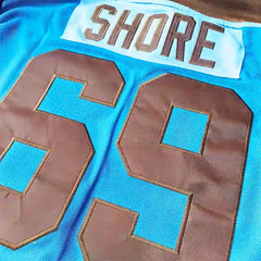 Shoresy #69 Back View with High-Quality Stitched Name and Numbers