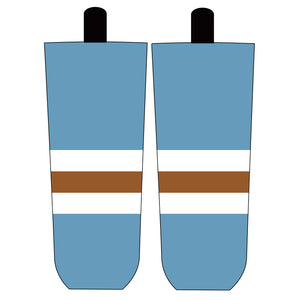 Shoresy Sudbury Blueberry Bulldogs Hockey Socks