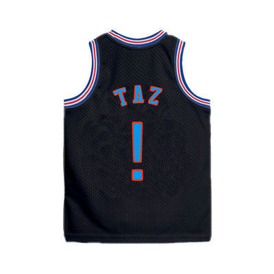 Black Youth Taz Space Jam Tune Squad Jersey for Youth/Kids/Toddler